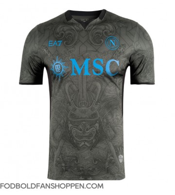 SSC Napoli David Neres #7 Tredjetrøje 2024-25 Kortærmet